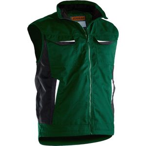 Jobman 7517 Service Vest Lined 65751720 - Bosgroen - XS