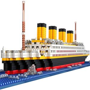 Jojoy - Titanic Bouwsteenset - 1860 Stukjes - Groot Model - Gedetailleerde Bouwset voor Kinderen vanaf 8 Jaar - TITANICBLOCKS