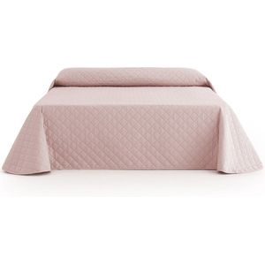 Bedsprei Duo Quilt Bedmaat 180/200cm Spreimaat 270x270cm Roze