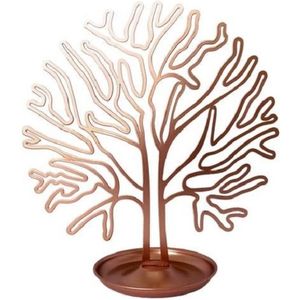 sieradenhouder Coral Tree 31 x 18 cm staal koper