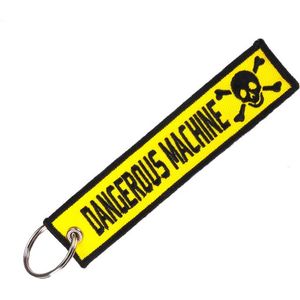 Dangerous Machine - Sleutelhanger - Motor - Scooter - Auto - Universeel - Accessoires