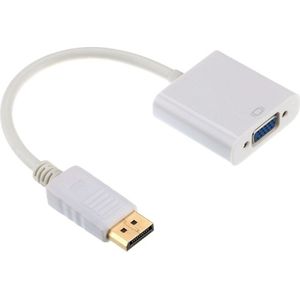 DisplayPort 1.1 naar VGA adapter / wit - 0,20 meter