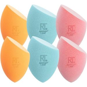Assortiment Make-up Blending Sponzen - 6 Stuks voor Vloeiend en Naadloos Mengresultaat