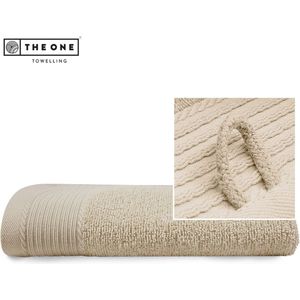 The One Towelling Classic handdoek - Hoge vochtopname - 100% Zacht katoen - 50 x 100 cm - Beige