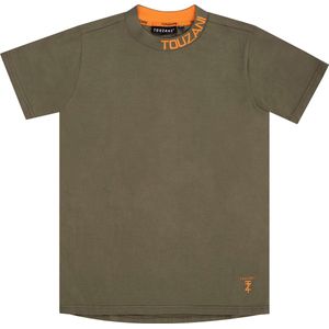 Touzani - T-shirt - GOROMO TRICK Green (122-128) - Kind - Voetbalshirt - Sportshirt