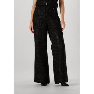 Fabienne Chapot Remi Tweed Trousers Broeken Dames - Zwart - Maat 36