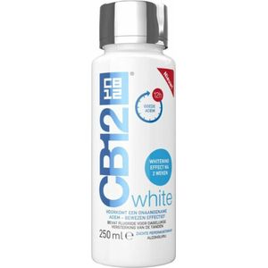 6x CB12 Mondwater White 250 ml