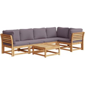 vidaXL-6-delige-Loungeset-met-kussens-massief-acaciahout