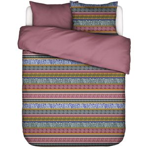 ESSENZA Lita Dekbedovertrek Mauve - Tweepersoons – 200x200/220 cm