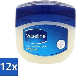 Vaseline - Original - Petroleum Jelly - Beschermend - 250 ml - Voordeelverpakking - 12 stuks