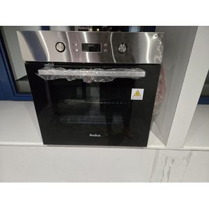 Amica AO2007X - Inbouwoven 65 L - Pyrolyse - A label - Fingerproof RVS