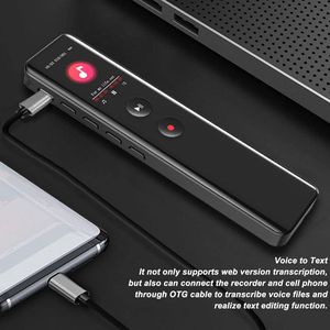 Digitale Spraakrecorder met Luidspreker Bluetooth 5.0-opnameapparaat DSP-ruisonderdrukking - Spraakgestuurd Opnemen - Afspeelfunctie - Automatisch Opslaan - 32GB .