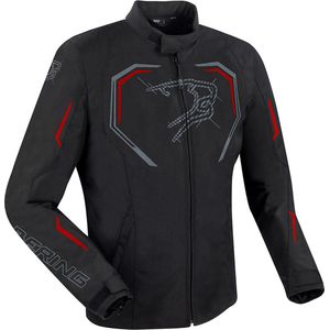 Bering Jacket Dundy Black Red S - Maat - Jas