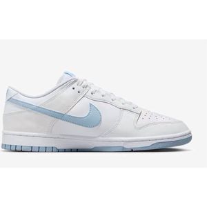 Nike Dunk Low Retro - Maat 45.5 - Heren Sneakers - White/Armory Blue