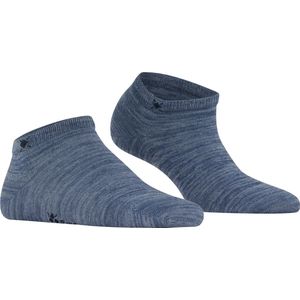 Burlington Soho Vibes dames sneakersokken - blauw (light jeans) - Maat: 36-41