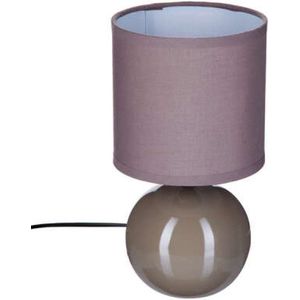 Tafellamp - Nachtlampje - Nachtkast - Taupe- Modern - Verlichting