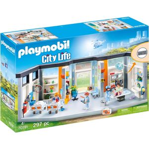 PLAYMOBIL City Life Ingerichte ziekenhuis vleugel - 70191