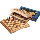 Philos reis schaakset magnetisch, 17mm veld