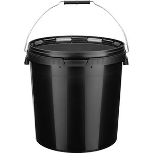 Garronda 80L Kunststof Trommel Met Deksel - Vat - HDPE - Voedselvat - Tuin Hobbock – Groen - GD-DOL-Barrel-Green