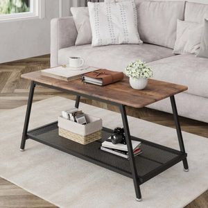 CozyLiving Vintage Salontafel met opbergruimte