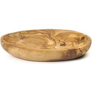 Pure Olive Wood Olijfhouten Schaaltje Ovaal 13 cm