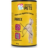 Doggy Parex supplementen – Dierenvoeding – Honden medicatie – Brokken – Traktatie – Hondensnoepjes – Spijsverteringondersteuning bij honden – 90g