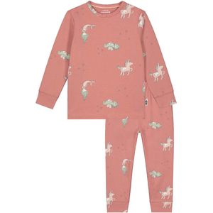 Prénatal Pyjama Meisje Maat 92 - Pyjama Kinderen Meisje - Kinderkleding Meisjes - Dark Pink