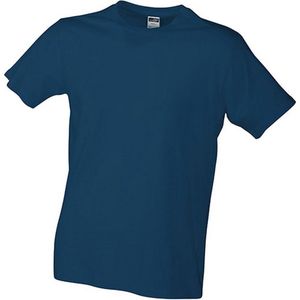 James and Nicholson Heren Slim Fit T-Shirt (Marine)