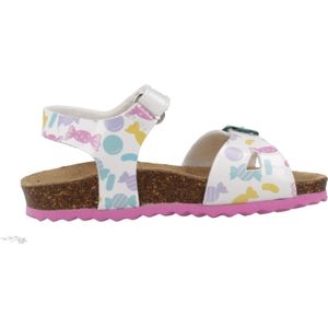 GEOX B SANDAL CHALKI GIRL Wit 21 EU