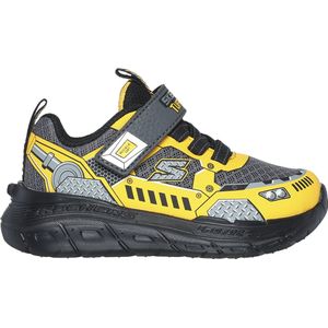 Skechers Skech Tracks Jongens Sneakers - Grijs/Geel - Maat 22