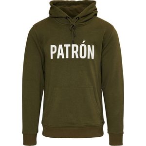 Patrón Wear - Green Brand Hoodie - Heren - Hoodie- Maat: L