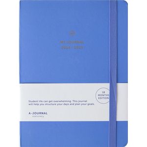 A-Journal 18 Maanden Agenda 2024/2025 - Lavender Blue