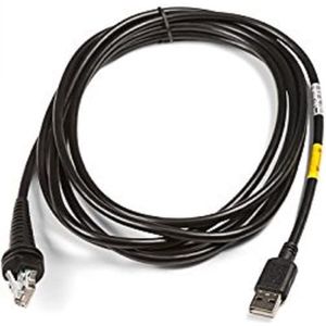 Directe USB-kabel CBL-500-300-S00 Directe USB-kabel, type A, 5V voeding, 3m/9,8ft lengte, zwart.
