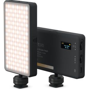 ShiftCam ProLed Bi-Color Panel - verlichting voor mobiele fotografie - 6500k kleurtemperatuur - max. 20 lux - geschikt voor ShiftCam ProGrip, DSLR-camera's en statieven - 360 graden draaien