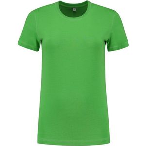 Lemon & Soda T-shirt voor dames in de kleur lime in de maat M.