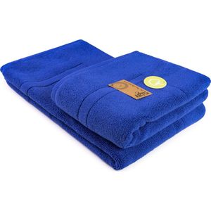 ARTG® Towelzz - Badmat - 100% Katoen - Zware kwaliteit - 50 x 80 cm -  Koningsblauw - True Blue