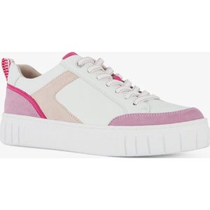 Nova dames sneakers wit/paars - Maat 41 - Uitneembare zool