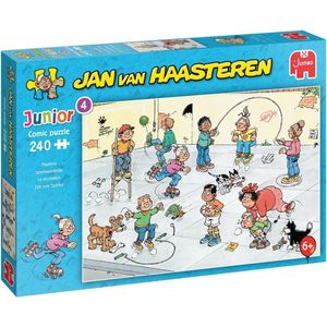 Jan van Haasteren Junior Speelkwartiertje (240) - Humoristische kinderpuzzel met 240 stukjes