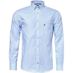 Fynch-Hatton Lange mouw Overhemd - 10005500 Aqua (Maat: L)