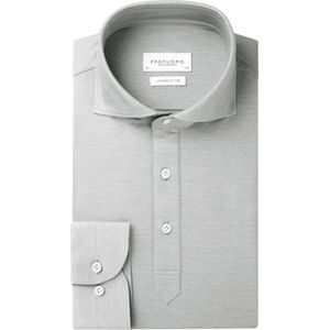 Profuomo Japanese Knitted Polo Heren