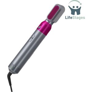 LifeStages - Krultang 5 in 1 - Stijltang - Hairwrap - Natural Curl - Praktisch - Duurzaam