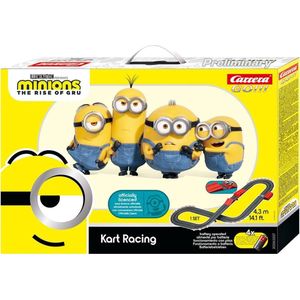 Minion Kart Racing - Carrera GO!!! racebaan - complete set werkend op batterijen