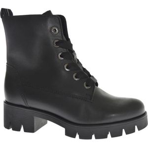 Gabor 711.3 Veterboots - Laarzen Met Veters - Dames - Zwart - Maat 42,5