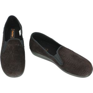 Fischer -Heren - bruin donker - pantoffels & slippers - maat 42