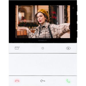 Comelit Logos 5-Inch Hands-Free Video Deurmonitor SB2 - LS8731 - E3ZNS