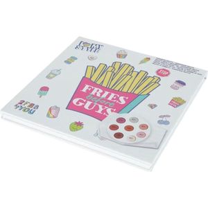 Frietjes oogschaduw palet - 8 Kleuren - Spiegel - Oogschaduw palette - Roze - Rood - 6+ - Make up - Kinderen - Opmaken