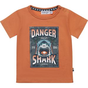 Dirkje R-ISLAND CREW Jongens T-shirt - Faded orange - Maat 62