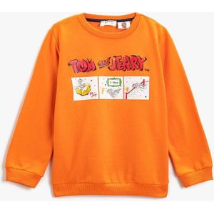 Koton 3WKB10073TK Kinderen Mannen Sweatshirt Single - ORANJE - 11-12 jaar