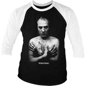 The Silence Of The Lambs Raglan top -M- Buffalo Bill Zwart/Wit