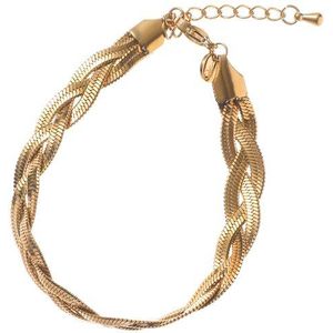 Go Dutch Label Armband (Sieraad) Gevlochten Goud
